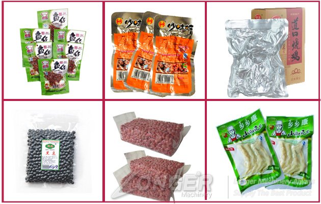 Meat vacuum packing machine