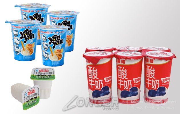 Cup Ice Cream Filing and Sealing Machine