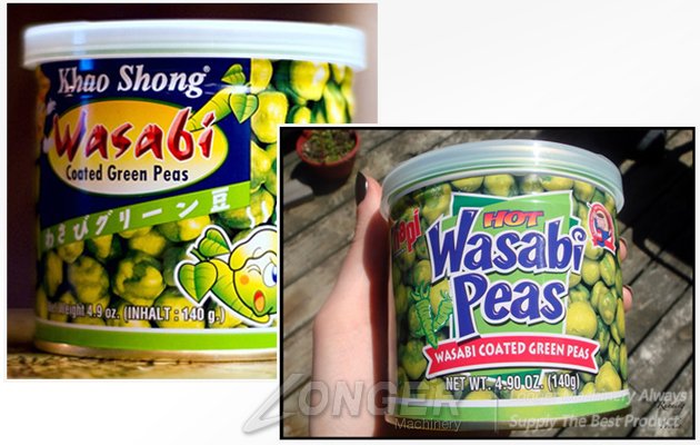 Wasabi Peas Filling Machine to England